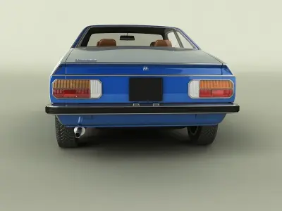 Lancia Beta Coupe 3D model