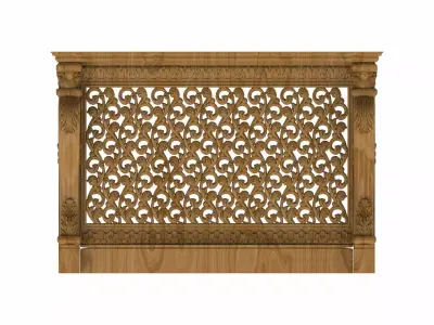 Decorative panel STL 3D model 61