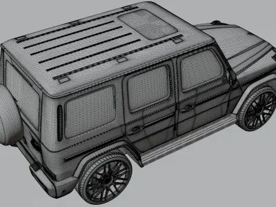 Mercedies G Wago 3D model