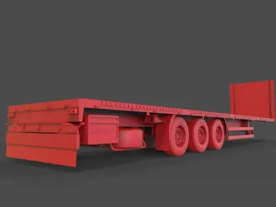 Trailer mod21 3D print model