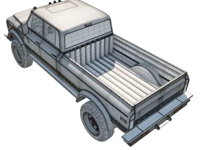 1972 Chevrolet C50 3D model