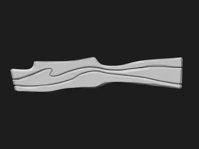 Stylized Wooden Plank IMM Brush Pack 14 in One Vol 6 3D model