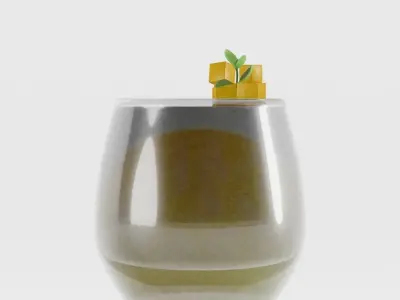 Mango Parfait 3D model