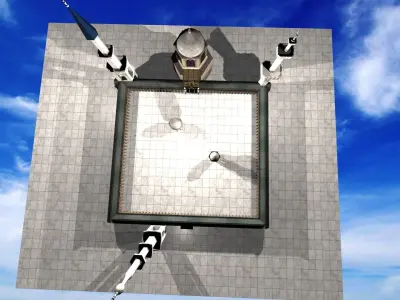 Umayyad Damascus Mosque 3D model