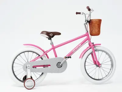 Bicycle Low-poly 3D model