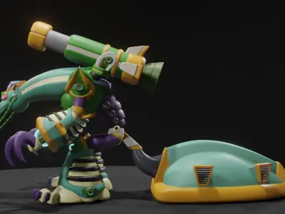 Snipe Anteator 3D model