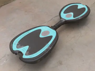 High-Quality Skateboard 3D Model Printing - Games 3D model