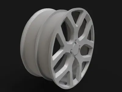 car wheel Free 3D print model