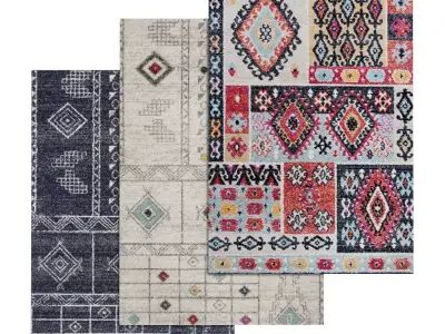 Rug Set 2211 3D model
