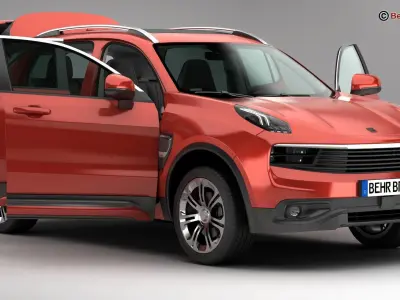 Lynk  Co 01 2018 3D model