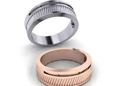 free gold ring  Free 3D print model purchase