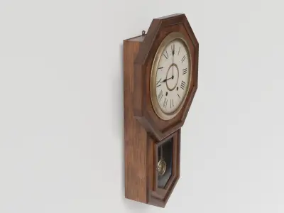  Pendulum Clock 3D model