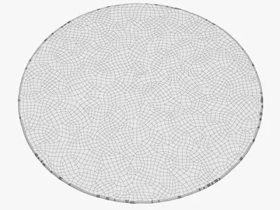 Mayson Round Rug 3D model