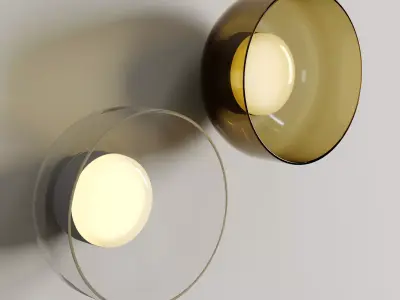 IPON WALL LIGHT Low-poly 3D model