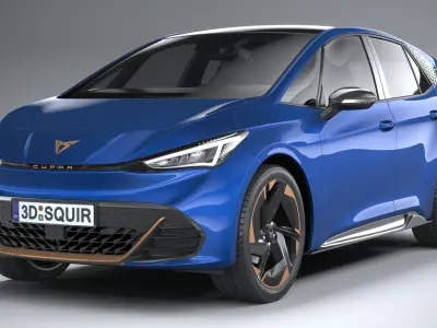 Cupra Born 2022 3D model