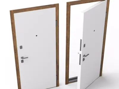 Keude Door 3D model