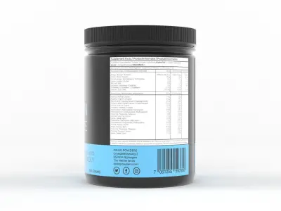 Protein Powder 3D model 123