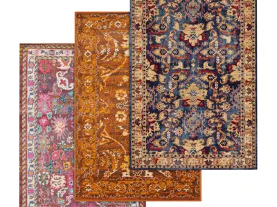 Rug Set 1803 3D model