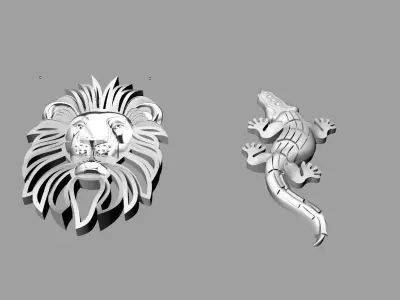 pandants 3D print model