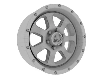 Car Tire - Toyo Open Country RIMS 3D print model