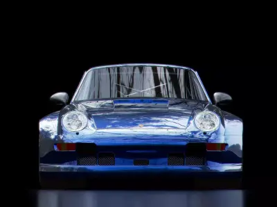 Porsche 911-964 GT 3D model