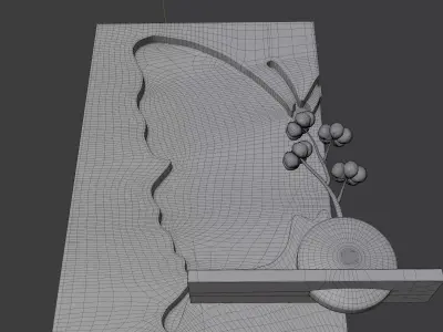 AuraPanel wall deco 3D model