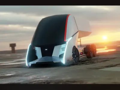 Truck Design Concept ST 3D model