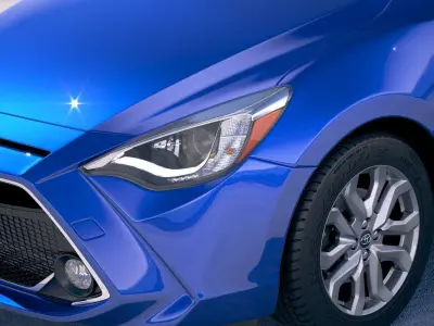 Toyota Yaris Hatchback US 2020 3D model