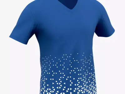 T-Shirt 01 Low-poly 3D model