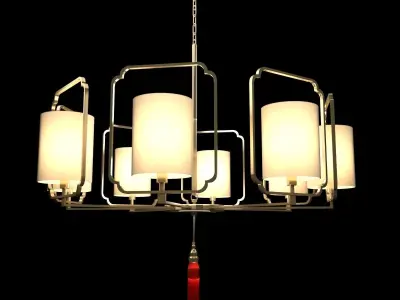 Chinese lantern 3D model shop