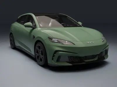 BYD Seal 06 GT Low-poly 3D model