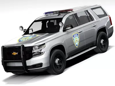 Chevrolet Tahoe PPV 2015 3D model