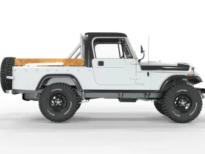 1985 Jeep CJ8 Scrambler 3D model