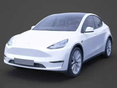 Tesla Model Y 2021 3D model