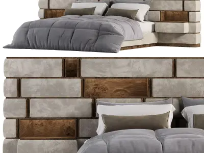 EMOTION Bed By Visionnaiare 3D model