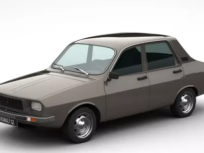 Renault 12 TS 3D model