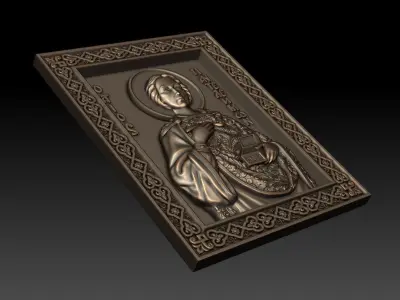 Saint Panteleimon the Healer 2 3D model