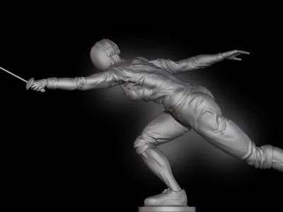 Sword Master 3D print model