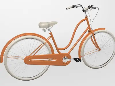 Electra Bike Amsterdam 3D model