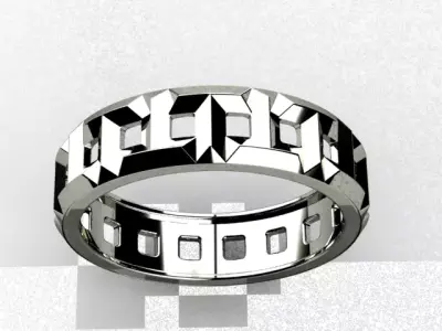 TIFFANY RING 3D print model