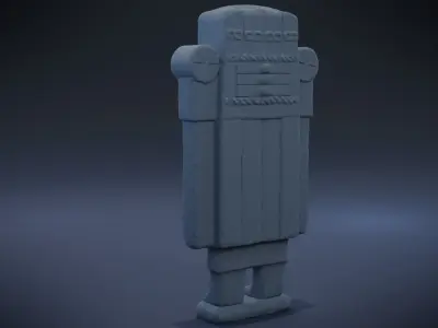 Chicomecoatl - Aztec Deity 3D print model