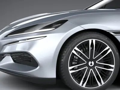 BYD Denza Z9 GT 2025 3D model