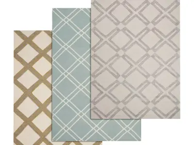 Rug Set 2059 3D model
