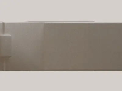 Luxurious Chaise Lounge - Indoor Furniture Free 3D model