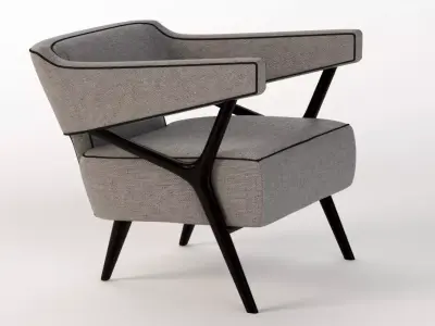 EcoFirstArt Will Club Chair 3D model