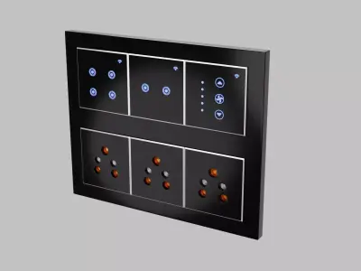 Twelve Module Plate Design 3D print model