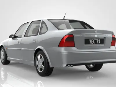 Vauxhall Vectra B Sedan Facelift 3D model