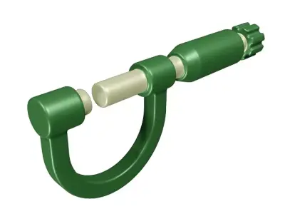 Marvelous Screw Gauge Toy Low-poly 3D model