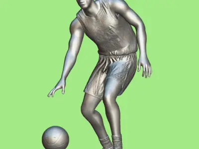 3D Rigged Andre Iguodala Golden State Warriors NBA 3D model