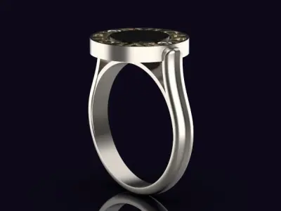 bvlgari ring 3D print model